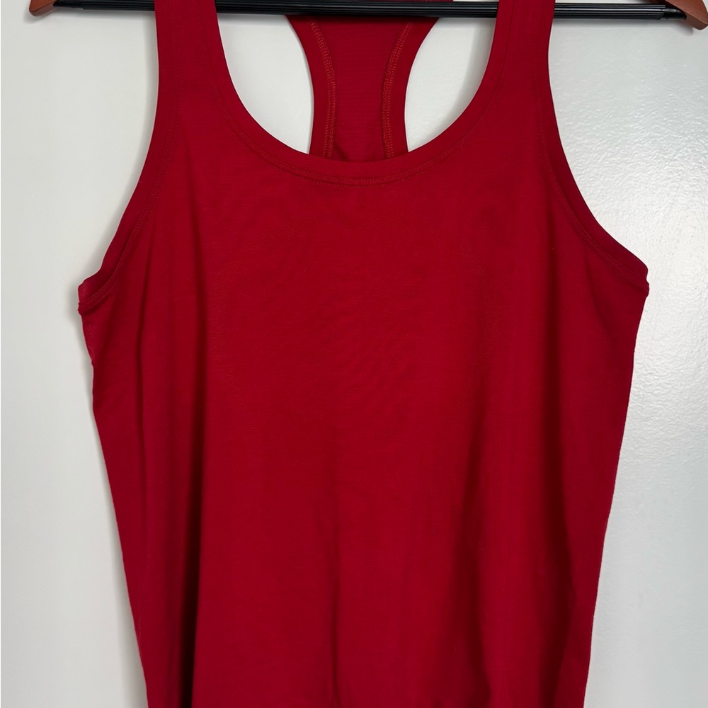 Lululemon Swiftly Tech Racerback 2.0 *Race Length in Dark Red